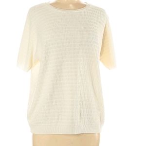 Alfred Dunner Pull Over Sweater. Size Medium.